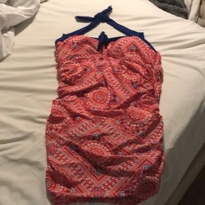 Halter One Piece Bathing Suit